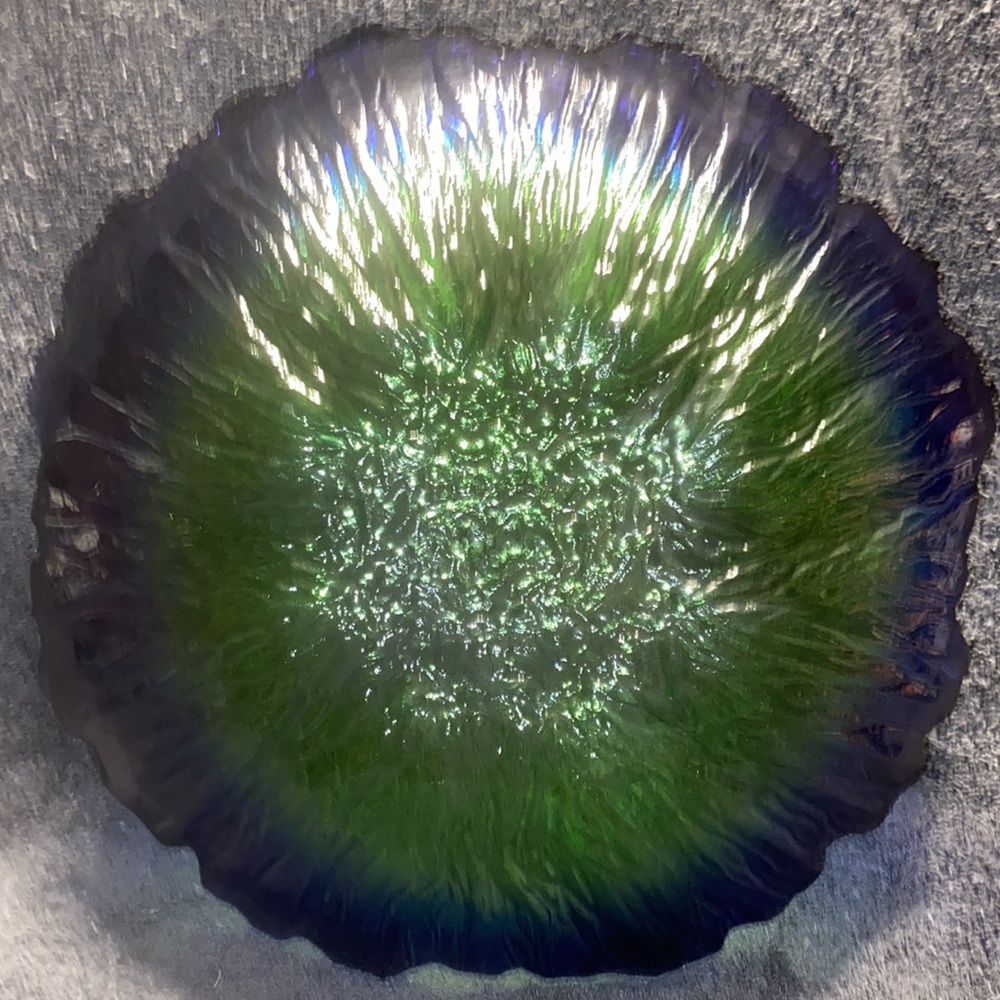 Beautiful Virios De Levantine Green Blue Dish from Spain - Picture 4 of 14
